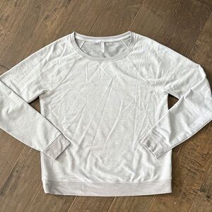 Travis Mathew Light Gray Long Sleeve Tee